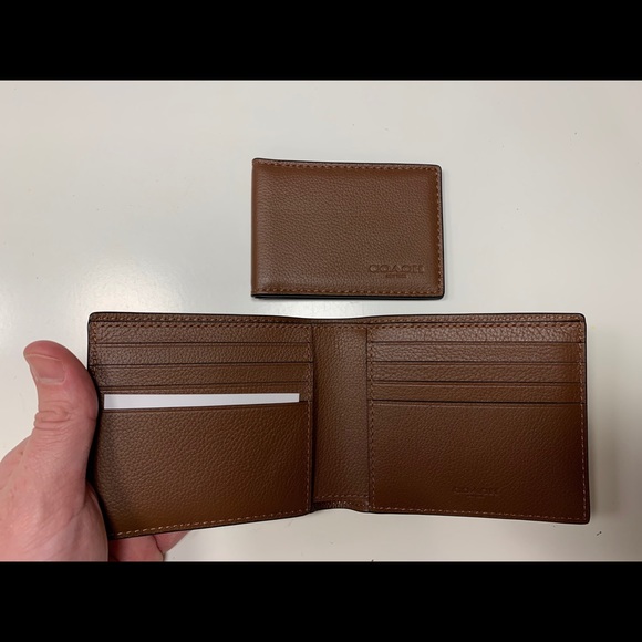 COACH Men’s Double-Billfold Wallet - Picture 4 of 8